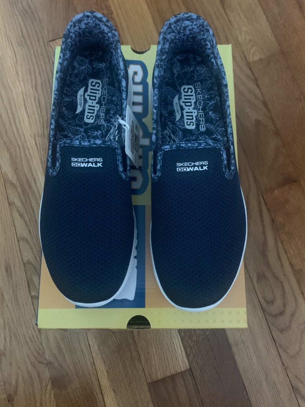 Womens Skechers GO WALK Arch Fit Slip Ons